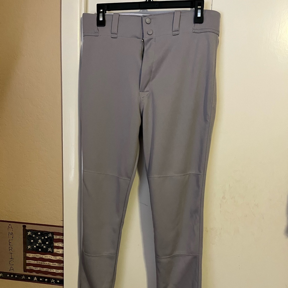 Easton grey men’s med baseball pants